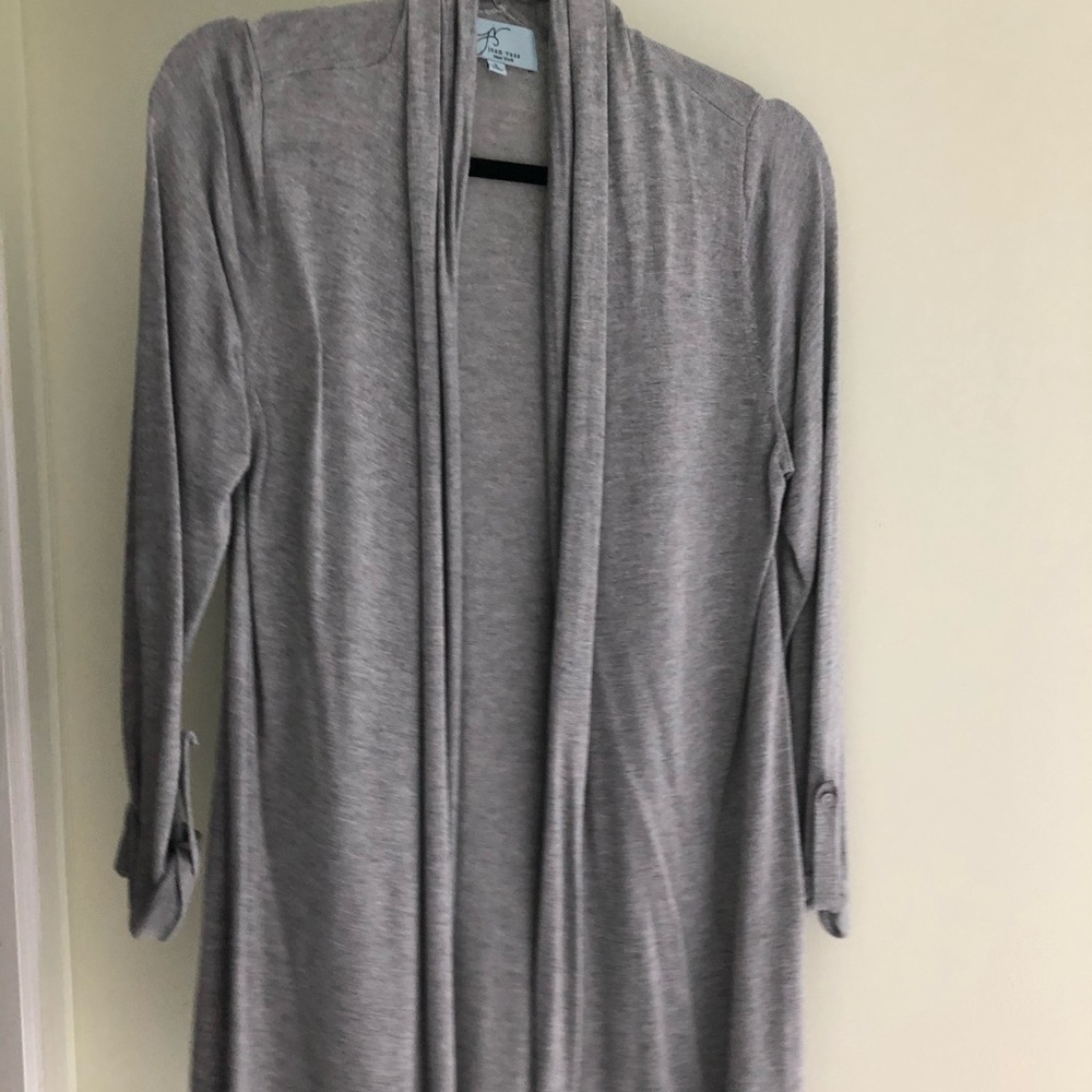 NWOT Gray Slim Cardigan